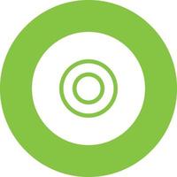 Record Vinyl Vector Icon Design