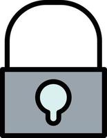 Lock Open Vector Icon Design