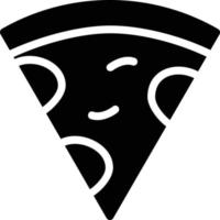 Pizza Slice Vector Icon Design