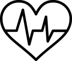 Heartbeat Vector Icon Design