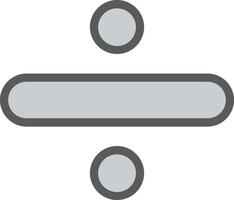 Divide Vector Icon Design