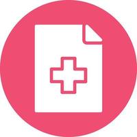 File Medical Vector Icon Design