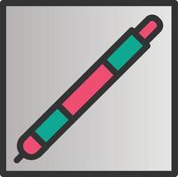 Pen Square Vector Icon Design