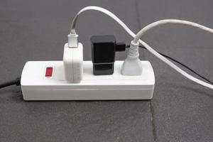 The plug and the charger must be standard and safe within the house. photo