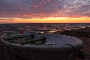 Fishing Boats on the Coast of the Baltic Sea photo