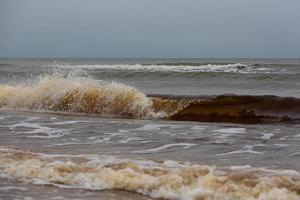 Baltic Sea Coast at Sunset photo