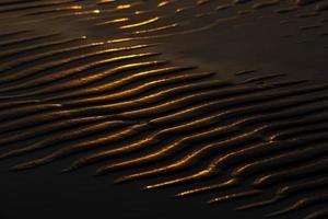 Patterns in The Beach Sand photo