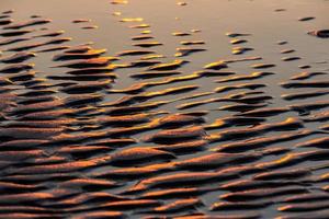 Patterns in The Beach Sand photo