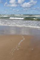 Cloudy Seascapes in Baltic Sea photo