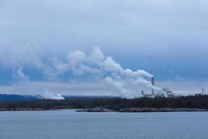 Cloudy Seascapes in Baltic Sea photo