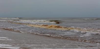 Baltic Sea Coast at Sunset photo