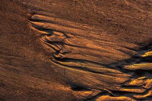 Patterns in The Beach Sand photo