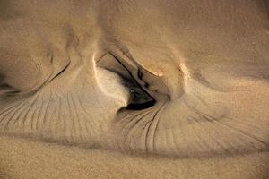 Patterns in The Beach Sand photo