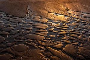 Patterns in The Beach Sand photo