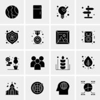 16 Business Universal Icons Vector Creative Icon Illustration to use in web and Mobile Related project