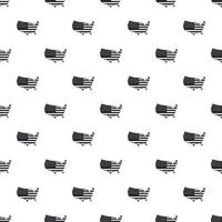 USA map pattern, simple style vector