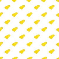 Gold bar pattern, cartoon style vector