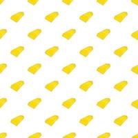 Gold bar pattern, cartoon style vector