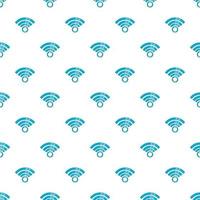 Wireless network symbol pattern, cartoon style vector