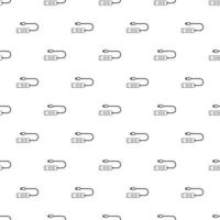 Usb hub pattern, simple style vector