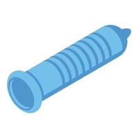 Rubber condom icon isometric vector. Birth control vector