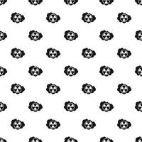Radioactive air pattern, simple style vector