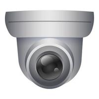 Outdoor camcorder icon cartoon vector. Security camera vector