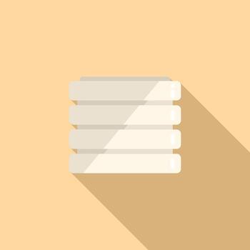 vector plano del icono del servidor. datos de control