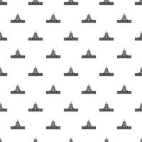 Capitol pattern, simple style vector