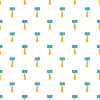Selfie stick with smartphone pattern vector