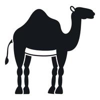 Camel icon, simple style vector