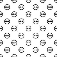 Sign overtaking pattern, simple style vector