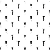 Paint brush pattern, simple style vector