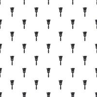 Paint brush pattern, simple style vector