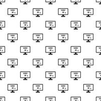 Search job in internet pattern, simple style vector