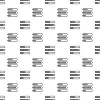 Progress loading bars pattern, simple style vector