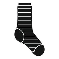 New sock icon simple vector. Kid collection vector