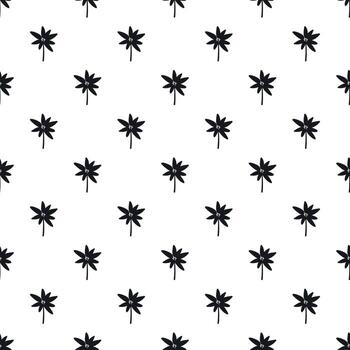 One little leaf pattern, simple style vector