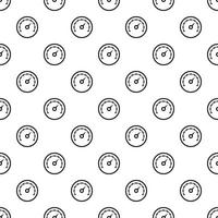 Speedometer with dot notation pattern vector