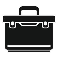 Tool box icon simple vector. Phone mobile vector