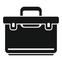 Tool box icon simple vector. Phone mobile vector