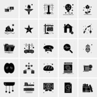 25 Universal Business Icons Vector Creative Icon Illustration to use in web and Mobile Related project