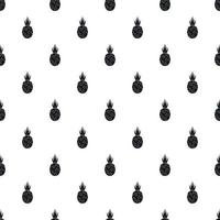 Dragon fruit pattern, simple style vector