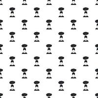 Male avatar and explosion brain pattern vector