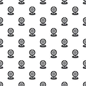 CD box pattern, simple style vector