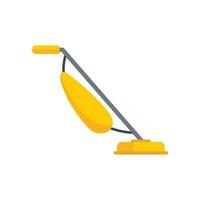 Handle vacuum cleaner icon flat isolated vector