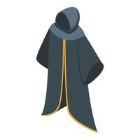 Mantle icon isometric vector. Cloak cape vector