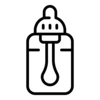 Liquid atomizer icon outline vector. Vape cigarette vector