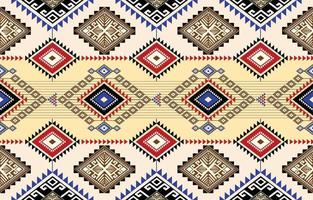 Abstract ethnic geometric ikat pattern. oriental African American Mexican Aztec motif textile and bohemian pattern vector elements. designed for background, wallpaper, print .vector ikat pattern.