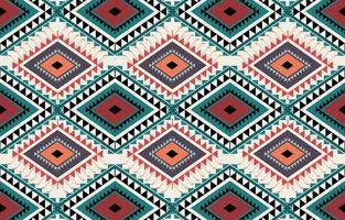 Abstract ethnic geometric seamless pattern vector. African Arab American Aztec motif pattern. vector elements designed for background, wallpaper, print, wrapping,tile, fabric patern. vector pattern.